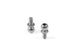 XRAY - Hard Steel Ball End 5.4mm With Thread 6mm - Nickel Coated (2) (362656)