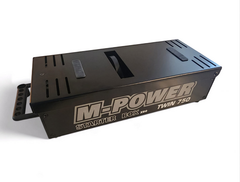 Caster Racing M-POWER X60 Starter Box w/ Twin 750 Motors