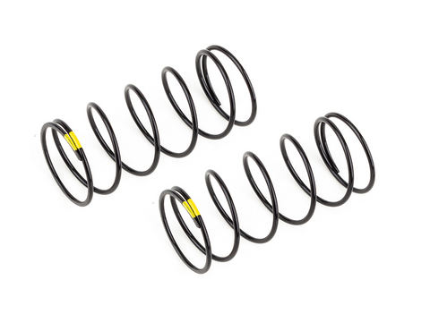 Team Associated 13mm Front Shock Spring (Yellow/3.8lbs) (44mm)