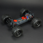 Granite Voltage 2WD Mega 1/10 MT RTR Blue/Black Includes Metal Gear Savox Servo NiMh Battery & Charger by ARRMA