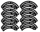 Speedway Wheel Stickers - Select Your Style (2x Sets)