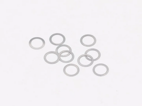 5x7x0.1mm Spacer (Steel), 10 pcs (D52003)