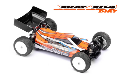 XRAY XB4D'24 - 4WD 1/10 ELECTRIC OFF-ROAD CAR - DIRT EDITION