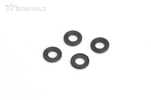 Sparko F8 - Plastic steering Shim 1mm (4pcs) (F81010)