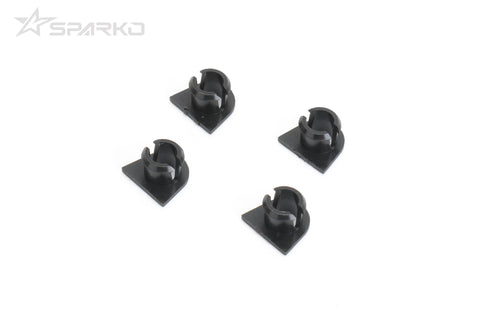 Sparko F8 - Shock Cap Bushings (4pcs) (F81027)