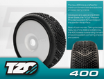 TZO 400 Buggy Combo White (un-glued)