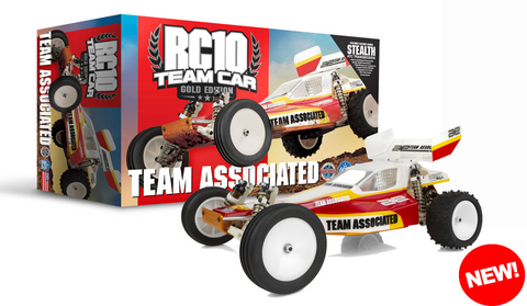 Team Associated RC10 Team Car 1/10 Electric 2WD Buggy Kit (Gold) (Limited Edition)