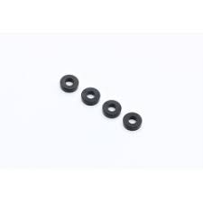 3x7x2mm Aluminum Spacer (Black), 4 pcs (10381)