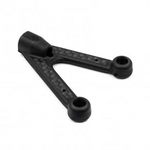 XRAY - X4 CFF Carbon Fiber Fusion Front Left Rear Right Upper Arm Medium Black (302142-M)