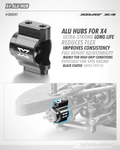 XRAY: X4 Alu Hub - Swiss 7075 T6