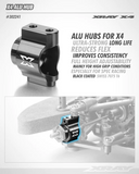 XRAY: X4 Alu Hub - Swiss 7075 T6