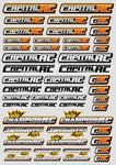 Capital RC A4 Sticker Sheet