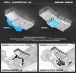 XRAY - Lexan Front Wing - Div - XRAY  (323516)